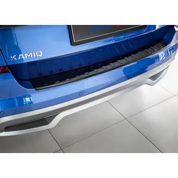Auto-moto Milotec práh pátých dveří pro Škoda Kamiq, r.v. 2019-, černý lesklý