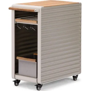 Servírovací stolek Zahradní servírovací vozík HIGOLD - Airport Dining Car Taupe