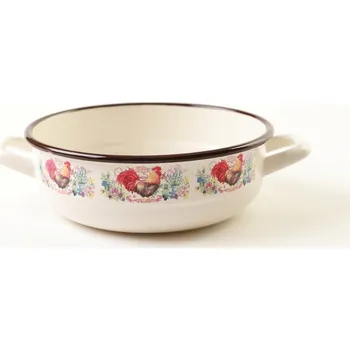 Metalac Smaltovaná mísa s uchy 24 cm