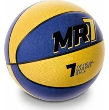 Basketbalový míč Basketbalový míč MR 7, žluto - modrý