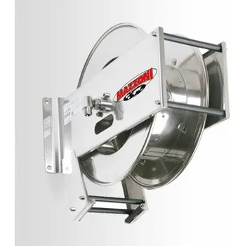 Příslušenství pro vysokotlaký čistič Mazzoni samonavíjecí buben pro vysokotlakou hadici - nerezový (25m)