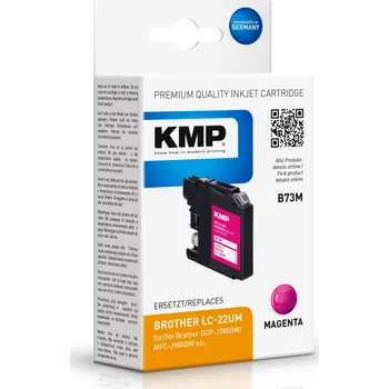 Počítač KMP B73M - Brother LC-22U M - puprpurová inkoustová náplň KMP