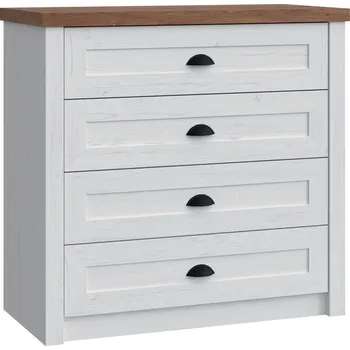 Komoda Zásuvková komoda Provence 6 - borovice andersen / dub lefkas