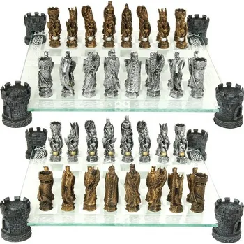 Desková hra Ute Mayer Šachové figurky Rytíři a Draci