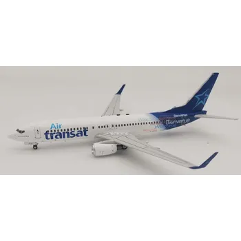 Plastikový model J Fox - Boeing B737-8Q8(WL), dopravce Air Transat "New Colors", Kanada, 1/200