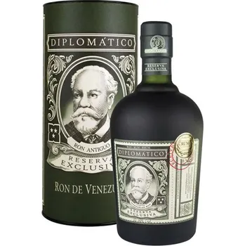 Diplomatico Reserva Exclusiva 12 let + dárková tuba 0,7 l