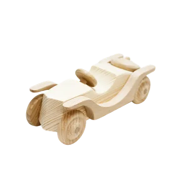Dřevěná hračka Autíčko bez střechy