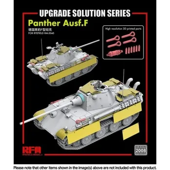 Plastikový model Ryefield model 1/35 Upgrade For Panther F Type (for RFM5045)