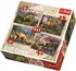 Puzzle Trefl Dinosauři 4v1 207 dílků