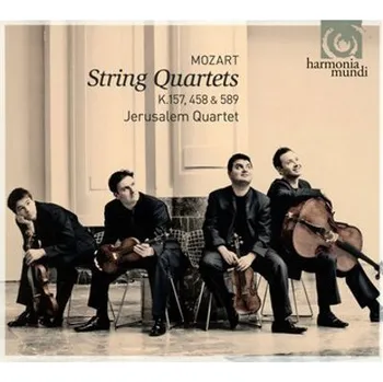 Zahraniční hudba Jerusalem Quartet - Smyčcová Kvarteta, K.157, 458 & 589 (CD, HMC902076)