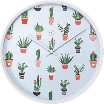 Hodiny Nástěnné hodiny NeXtime Cactus Ø 30 cm