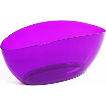 Truhlík Truhlík LUNA 35cm transparentní fialový