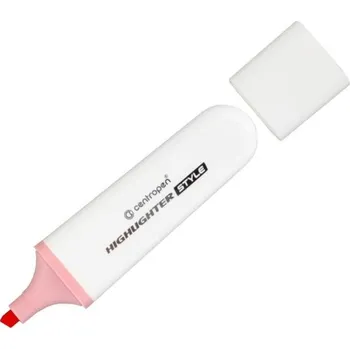 Zvýrazňovač Centropen Style 6252 pastelově růžový