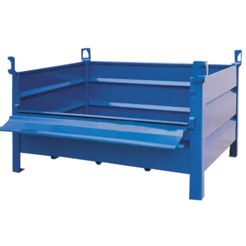 Ohradová paleta se sklopnou bočnicí 1200x800x600 Hnědá RAL 8017