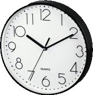Poslední kus, HAMA PG220 nástěnné hodiny,22cm,černé