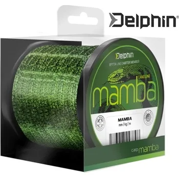 Vlasec Delphin MAMBA Carp kamufláž 1 m průměr: 0,28 mm