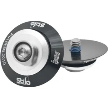 Cyklistická přilba Stilo HANS úchyty pro přilbu Černá