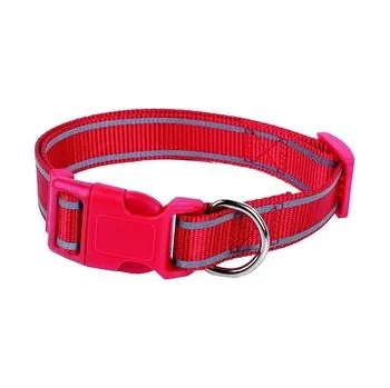 Obojek pro psa Tatrapet Benny obojek na psa Basic 15 mm x 25-40 cm nylon reflexní červený