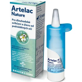 Oční kapky Bausch + Lomb Artelac Nature 10 ml