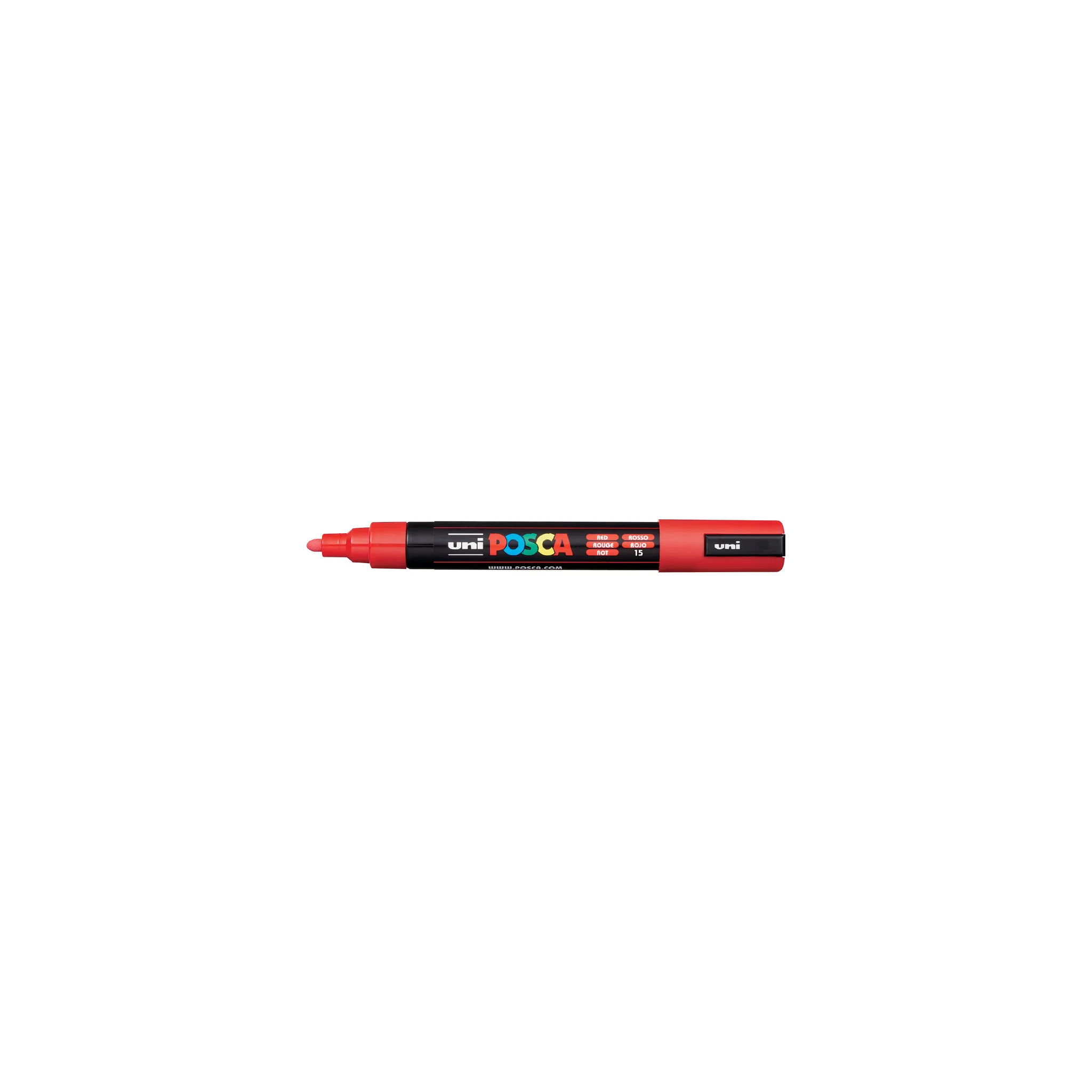 Fotografie 2 -  Posca PC-5M červený