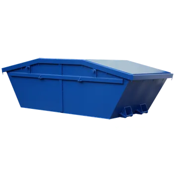 Popelnice Vanový kontejner otevřený 5,5 m3 Červená RAL 3020