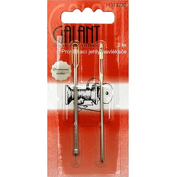 Jehly Galant provlékací - navlékače, pozlacená ouška, 2 ks