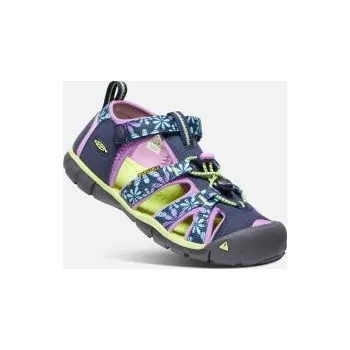 Dětská treková obuv KEEN Seacamp II CNX Jr black iris/african violet US 4 / EU 36,0 / UK 3 / 22,5 cm; Modrá sandály + DÁREK DLE VÝBĚRU!