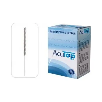Jehla na akupunkturu AcuTop AcuTop akupunkturní jehly, typ KB, 0,20 x 15 mm, 100 ks