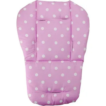 Čína Vložka do kočárku "puntíky" Barvy: Růžová