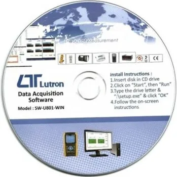 Revizní přístroj Lutron SW U801 WIN - Software