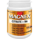 Magnex citrate 375mg+B6 tbl.100