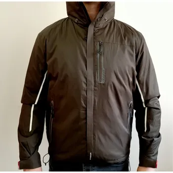 Cyklistická bunda Zimní budna NorthFinder brown Hnědá L