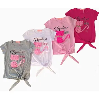 Dívčí tričko SEAGULL DÍVČÍ TRIČKO "LADY" Barva: bílá, Velikost: 6 let (116)