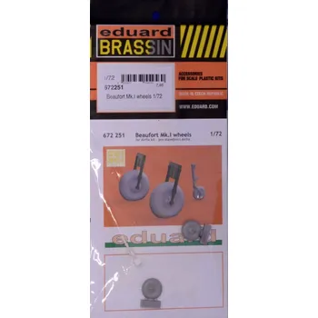 Plastikový model BRASSIN 1/72 Beaufort Mk.I wheels (AIRF)