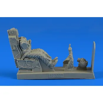 Plastikový model 1/32 USAF Fighter Pilot w/ ejection seat for F-16