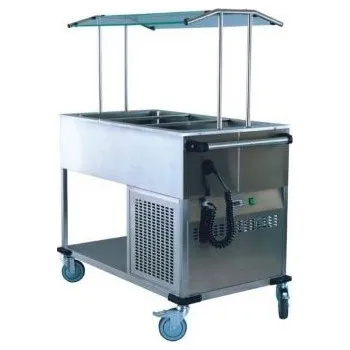 Chladicí vozík EKC 3/1 s hygienickým zákrytem pro 3x GN 1/1-200mm