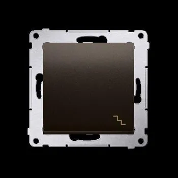 vypínač SIMON 54 DW6A.01/46 Přepínač střídavý, řazení 6, (strojek s krytem) šroubové svorky, 16AX 250V~, Hně