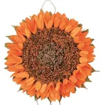 Anděl Přerov Dekorace slunečnice závěsná 27 cm, oranžová