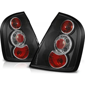 Osvětlení automobilu Tuning Tec Zadní světla Škoda Fabia 1 2000-2008 černé hatchback