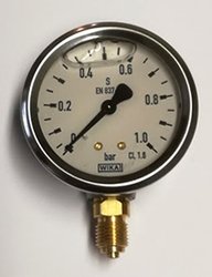 Manometr WIKA 304/AKC/G 0-25 bar 1.6% G1/4