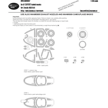 Plastikový model 1/48 Mask Su-57 EXPERT (ZVE 4824)