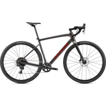 Silniční kolo Specialized Diverge Base Carbon Gloss Smoke/Redwood/Chrome/Clean 2020 56 cm