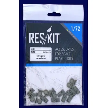 Plastikový model 1/72 Mirage IV wheels (AAM/HELL)