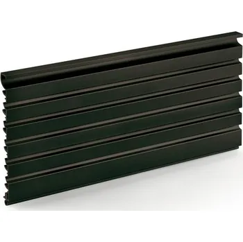 Větrací mřížka Naber Presa ventilační mřížka - Černá matná / 130 mm / 217,6 cm2 / m