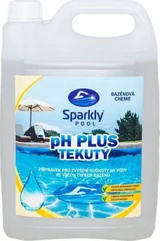 Bazénová chemie SparklyPOOL pH plus tekutý