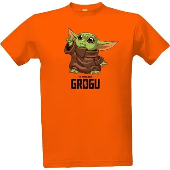 Pánské tričko Tričko s potiskem Grogu - Baby Yoda pánské