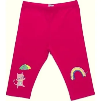 Dětské 3/4 legíny Wolf růžové vel.98,104