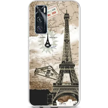 Pouzdro na mobilní telefon Kryt Vivo Y70 silikon Paris 2 (obal neboli pouzdro na Vivo Y70)