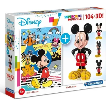 Puzzle Puzzle Myšák Mickey (Mickey Mouse)
