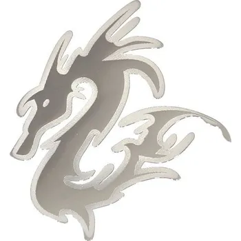 Samolepicí dekorace na vozidlo Compass Znak BIG DRAGON samolepící METAL velký